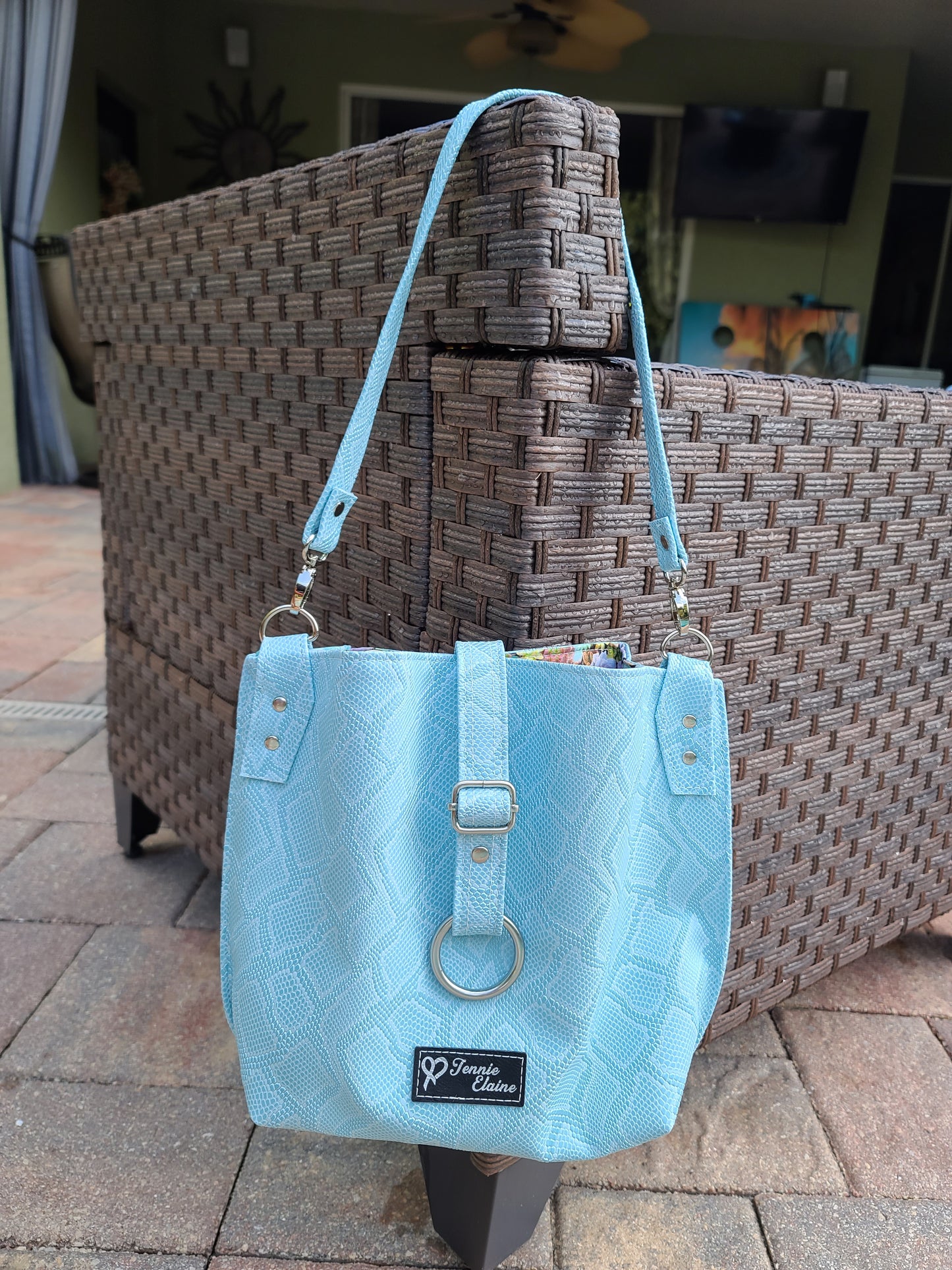 Hinterland Handbag - Powder Blue