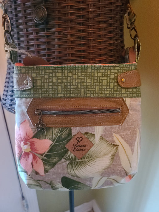 Tropical crossbody bag